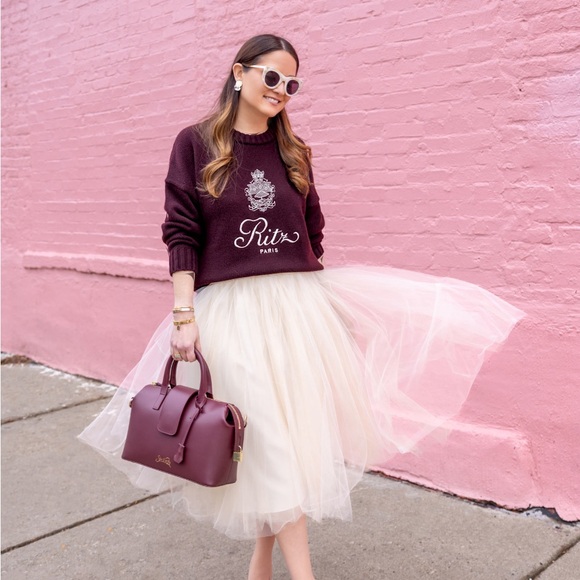 Sold-FRAME x Ritz Paris Cashmere Sweater - Picture 4 of 8